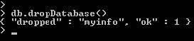 mongodb-drop-current-database