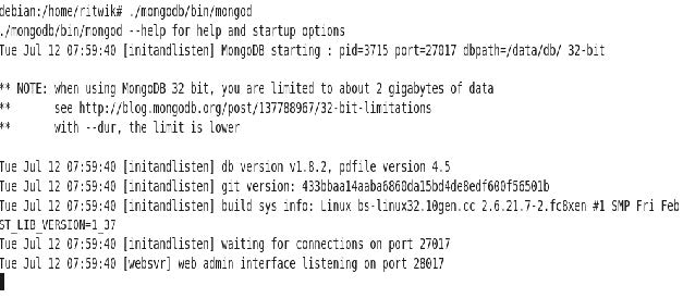 mongodb-run-linux-command