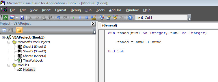 Module in VBScript