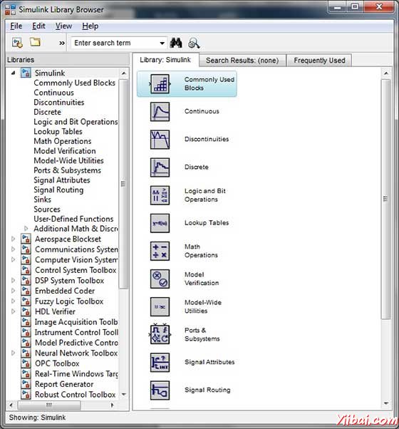  Simulink Library Browser