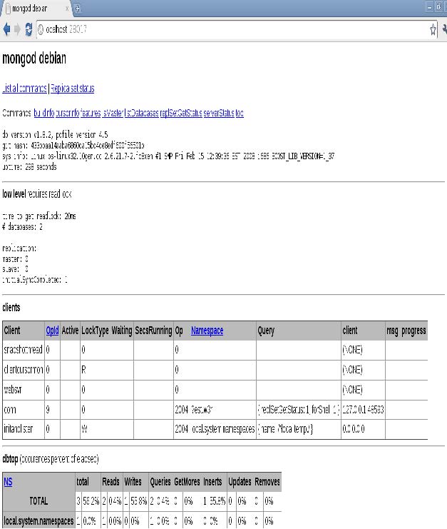 mongodb-web-interface