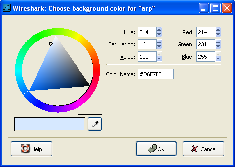 "Choose color"对话框